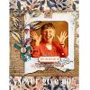 Digital Scrapbook layout by Flowersgal using Don't Quit collection