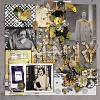Digital Scrapbook layout by EllenT using Hear My Voice No6 Remembering collection