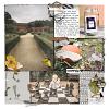 Digital Scrapbook layout by Rachel Jefferies using Hear My Voice No6 Remembering collection