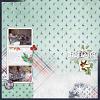 Digital Scrapbook layout by  angela using Festivus collection