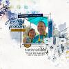 Digital Scrapbook layout by djp332 using "My Thoughts"  collection