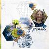 Digital Scrapbook layout by angela using "My Thoughts"  collection