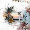 Digital Scrapbook page by IntenseMagic using Finding Balance by Lynn Grieveson