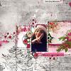 Digital Scrapbook layout by MrsPeel using Hear My Voice No8 carol Singing collection