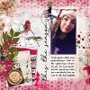 Digital Scrapbook layout by MrsPeel using Hear My Voice No8 carol Singing collection