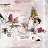 Digital Scrapbook layout by Lynn Grieveson using Hear My Voice No8 Carol Singing collection