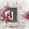 Digital Scrapbook layout by keepscrappin using Hear My Voice Carol Singing collection