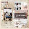 Digital Scrapbook layout by Marijke using Hear My Voice: Anticipating Collection