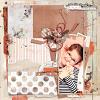 Digital Scrapbook layout by SanVHM using Hear My Voice: Anticipating Collection