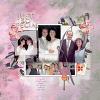 Digital Scrapbook layout by Angela using "Just So Special" templates and "Someone Like You" collection