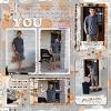 Digital Scrapbook layout by Mocamom using Hear My Voice No12 Masking collection