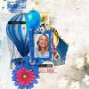 Digital Scrapbook layout by Lynn Grieveson using Circus Circus Collection