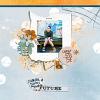 Digital scrapbook layout by chigirl using "A Time of Change" collection
