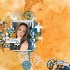 Digital scrapbook layout by MyWiseCrafts using "A Time of Change" collection