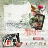 Digital scrapbook layout by cfile using Natura collection by Lynn Grieveson
