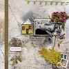 Digital scrapbook layout by cfile using Cabin in the Woods by Lynn Grieveson