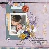 Digital scrapbook layout by Cfile using "Waiting for This" collection by Lynn Grieveson