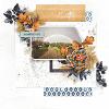 Digital Scrapbook layout by AJM using "Elk State" collection