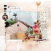 Digital scrapbook layout by AJM using "Hear My Voice: Loving" collection