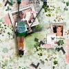 Digital scrapbook layout by Iowan using 'This Little Life"