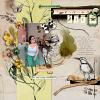 Digital scrapbook layout by Ferdy using "Growth Can Be Hard" kit