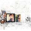 Digital scrapbook layout by Rachel Jefferies using "HMV Becoming" collection