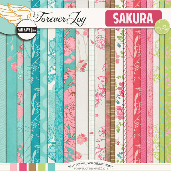 SAKURA | by ForeverJoy Designs | Digital Scrapbooking