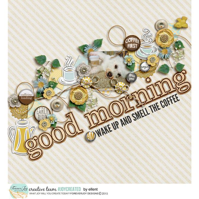 RISE AND SHINE | Digital Scrapbooking| by ForeverJoy Designs
