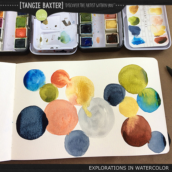 Explorations in Watercolor Online Class – Tangie Baxter & CO