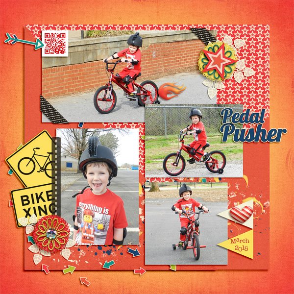 Scrapbook Set Stock Illustration - Download Image Now - Cycling