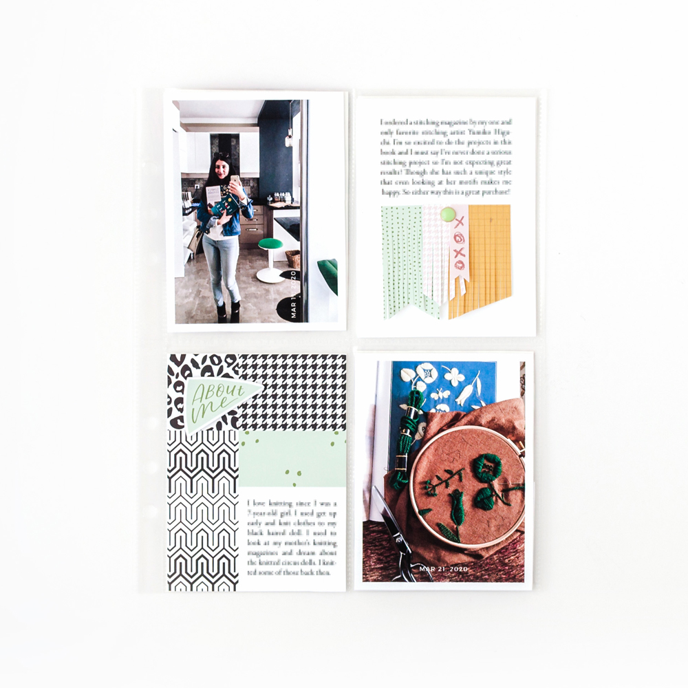 All About Me Printable Pocket Cards - Sahin Designs