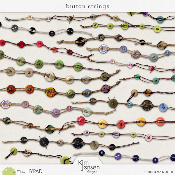 Button Strings by Kim Jensen