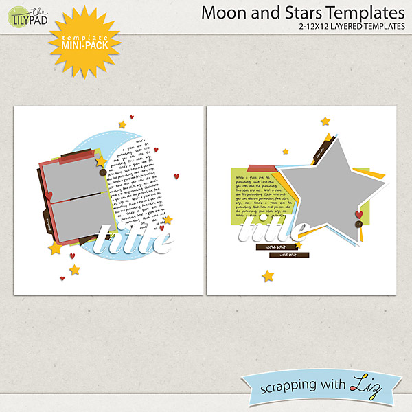AB Studios I Love you to the Moon Scrapbook Papers 12 x 12 8 pgs