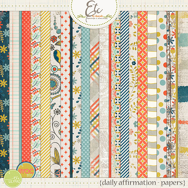 Etc by Danyale | Daily Affirmation Papers