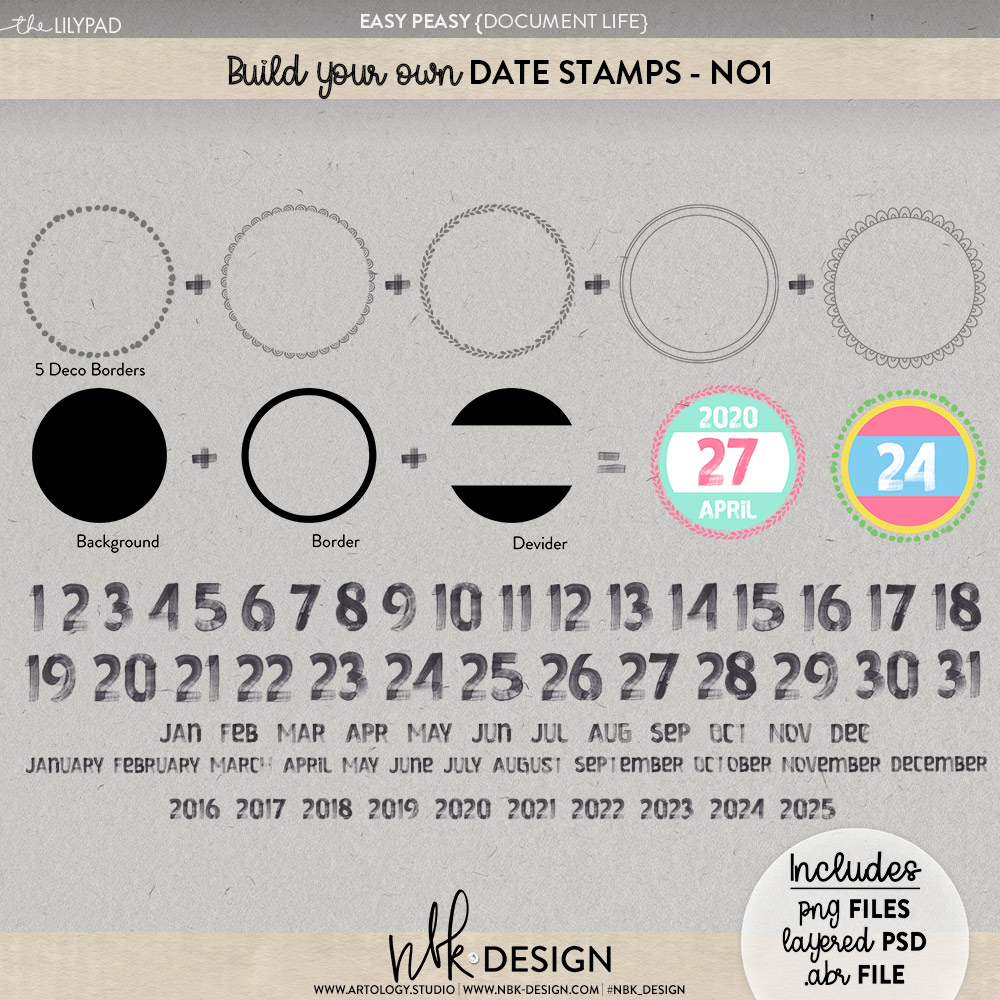 Build your own Date Stamp #01