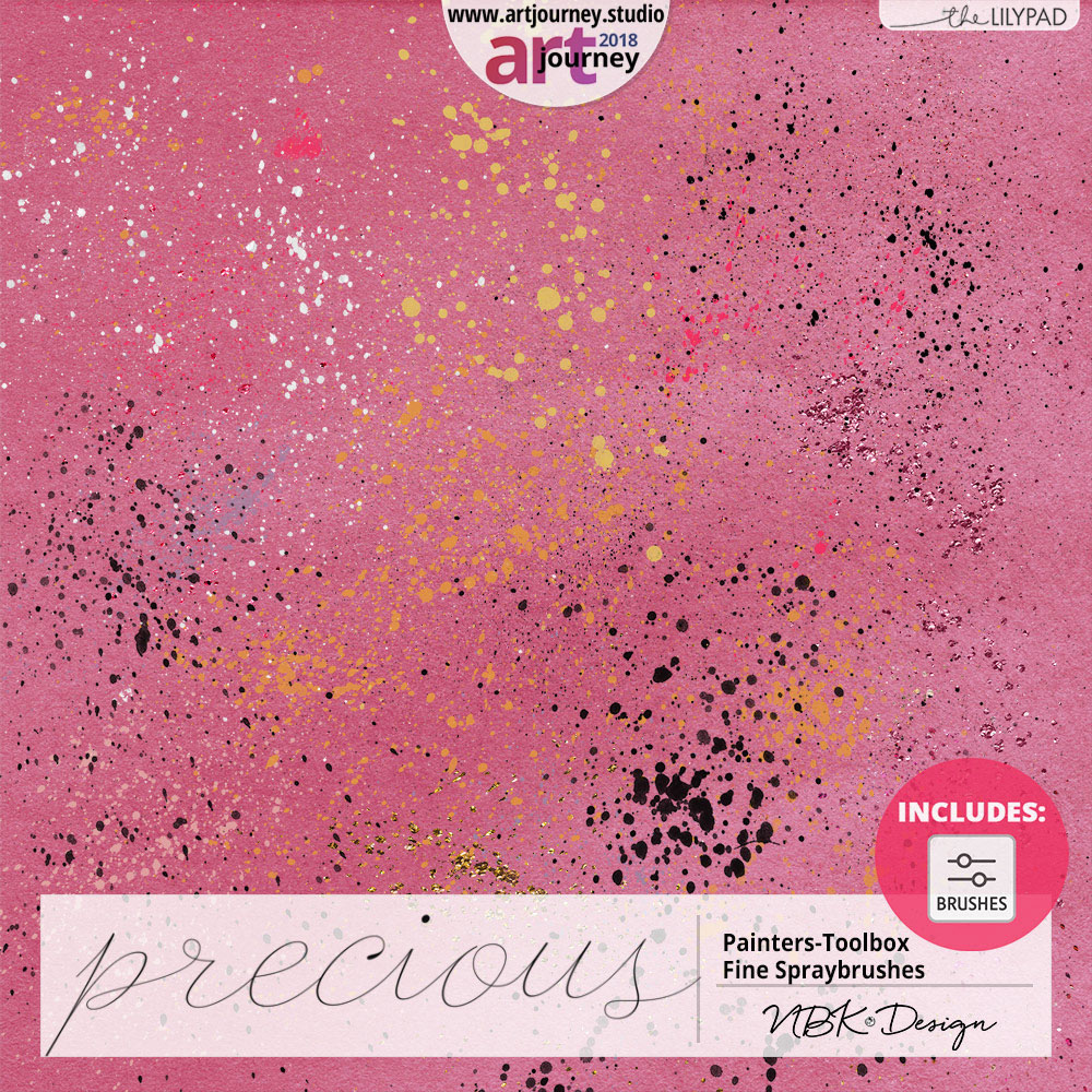 PRECIOUS {Painters-Toolbox: Sprays – Brushes and Stamps}