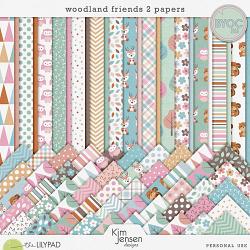Woodland Friends 2 Papers