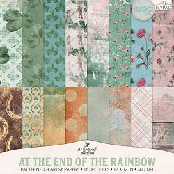At The End Of The Rainbow Patterned And Artsy Papers