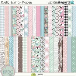 Rustic Spring - Papers