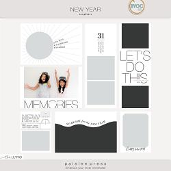 New Year Templates by paislee press