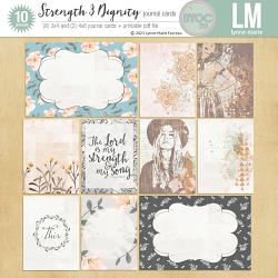 Strength & Dignity journal cards