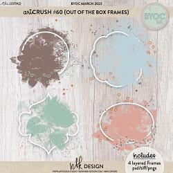 artCrush #60 {Layered Out of the Box Frames}
