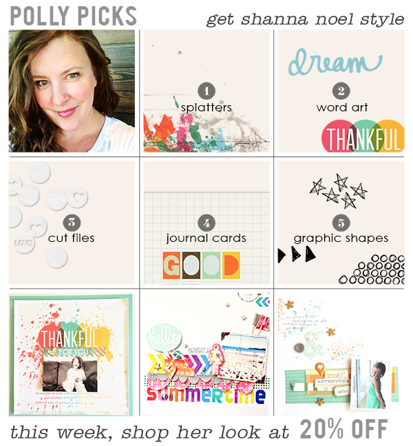 Polly Picks – Shanna Noel + Journal Card Giveaway