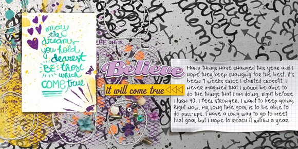 Pocket Scrapping meets Art Journaling + a Challenge!