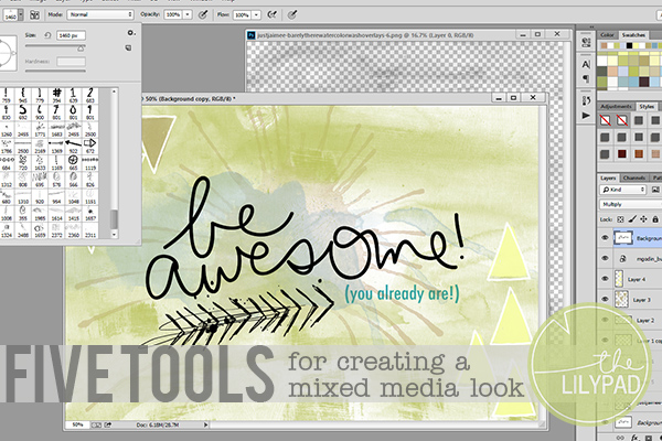 Five Tools for Creating a Mixed Media Look