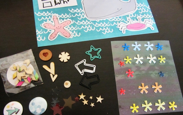 hybrid layout process embellishment selection
