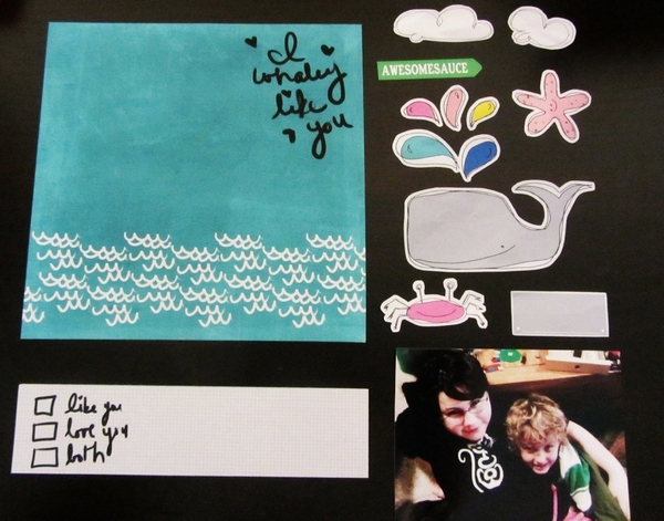 hybrid layout process printed and cut