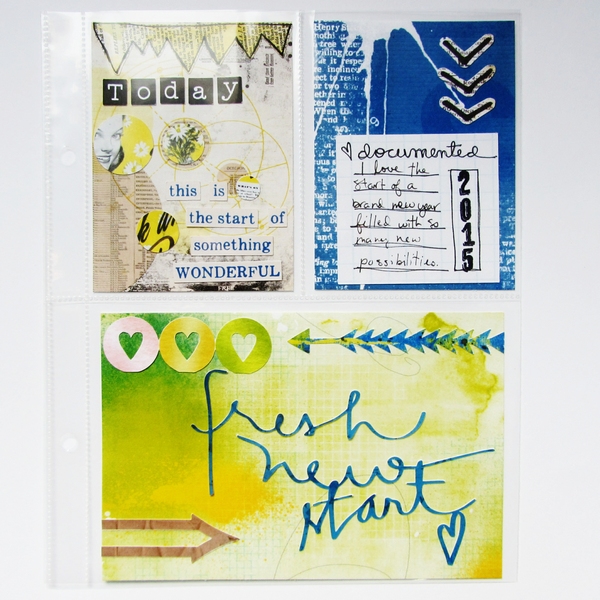 Pocket Scrapping Meets Art Journaling: 2014 in Review
