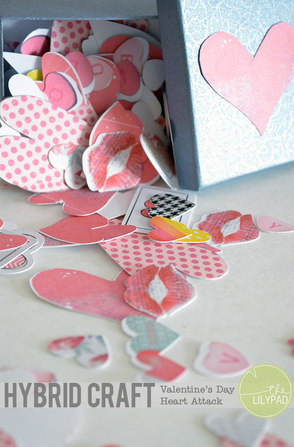 Hybrid Valentine Craft – Heart Attack