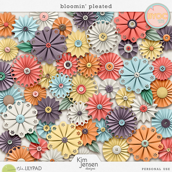 Bloomin' Pleated